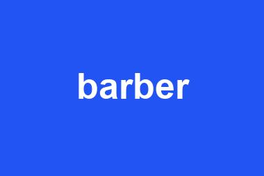 barber