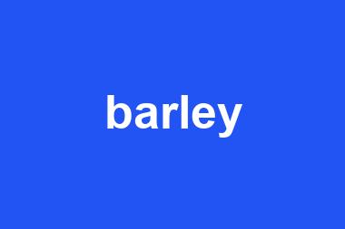 barley