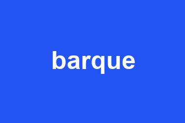 barque