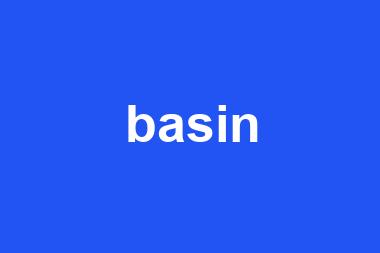 basin