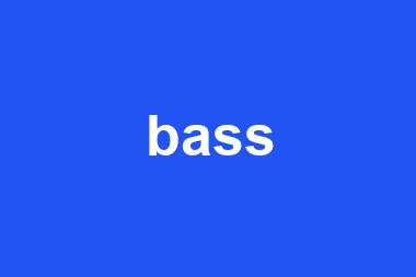 bass