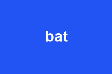 bat