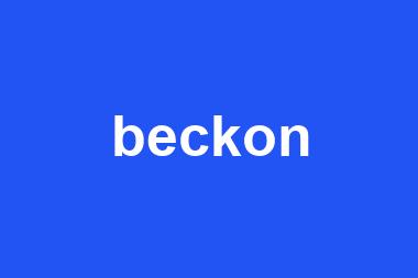 beckon