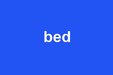 bed