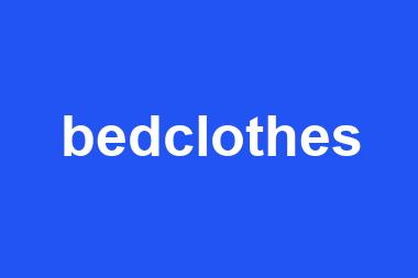 bedclothes