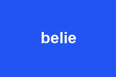 belie