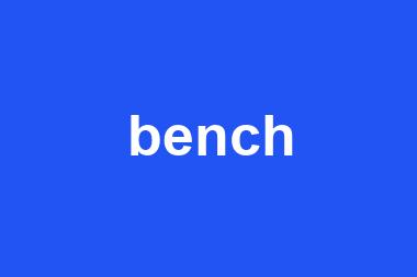 bench