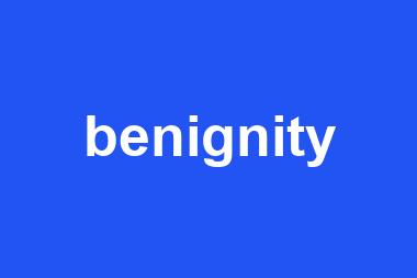 benignity