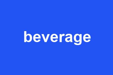 beverage