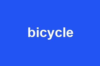 bicycle