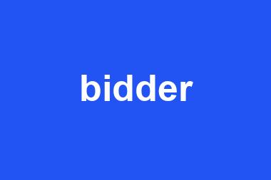 bidder