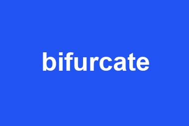 bifurcate