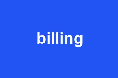 billing