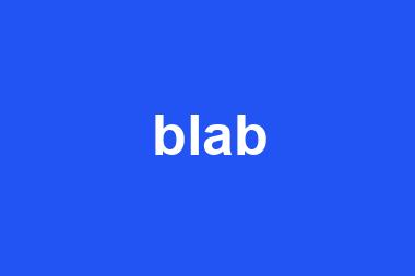 blab