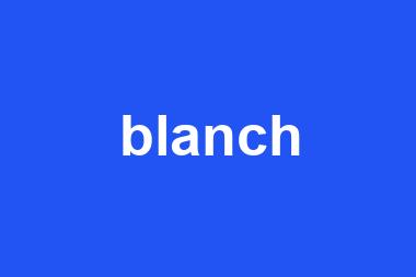 blanch