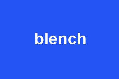 blench