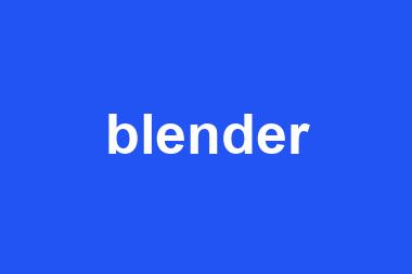 blender