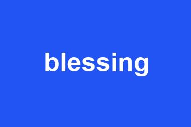 blessing