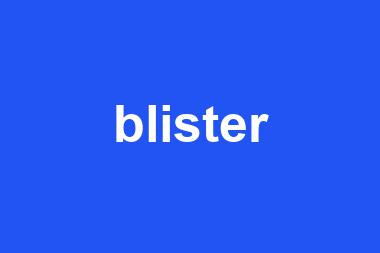 blister