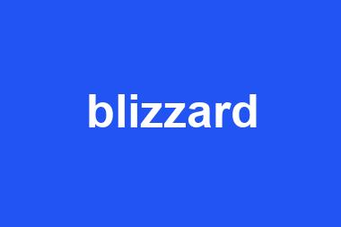 blizzard