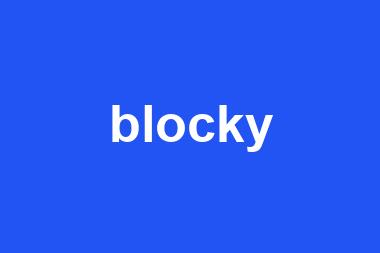 blocky