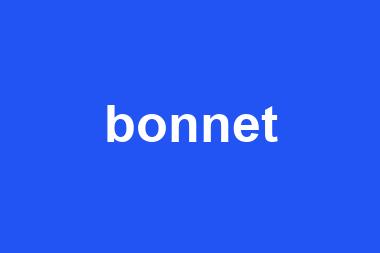 bonnet