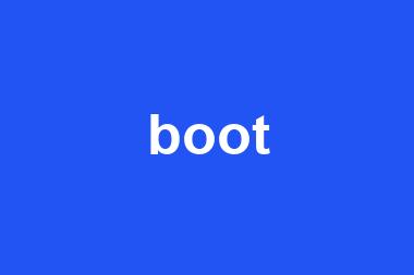 boot