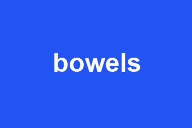 bowels