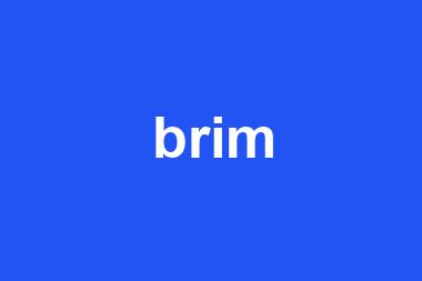 brim