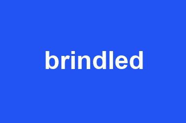 brindled