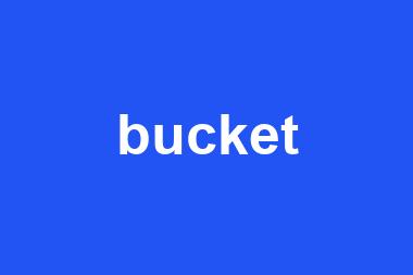 bucket