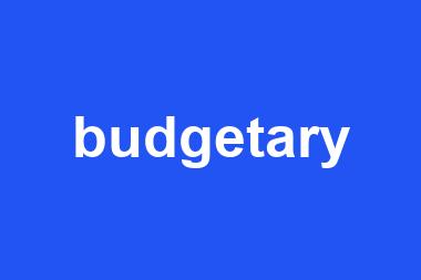 budgetary