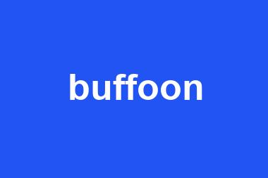 buffoon