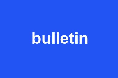 bulletin