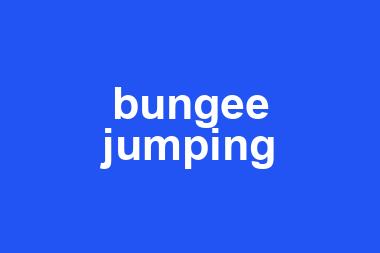 bungee jumping