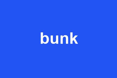 bunk