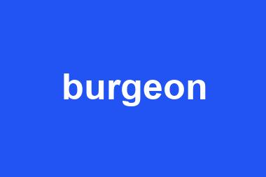 burgeon