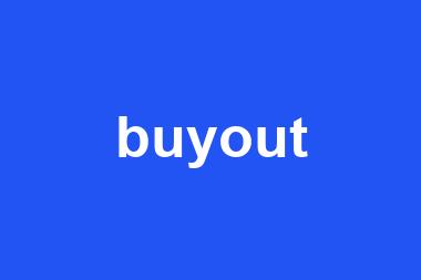 buyout