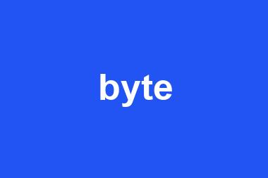 byte