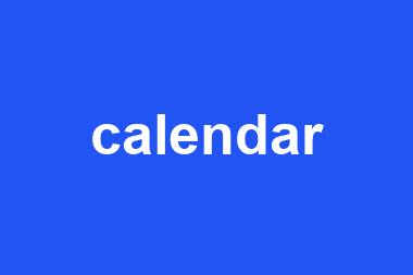 calendar