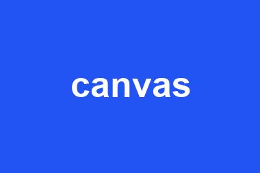 canvas