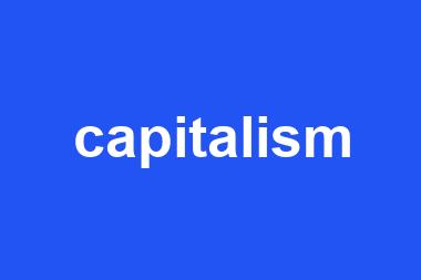 capitalism