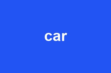 car