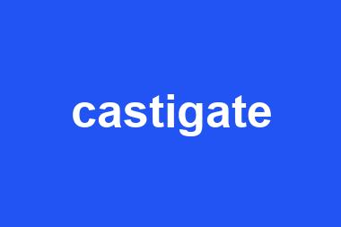 castigate