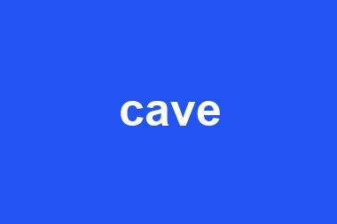 cave