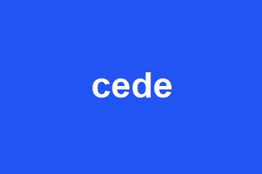 cede