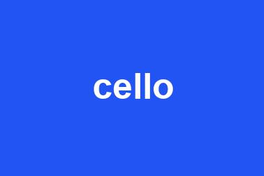 cello