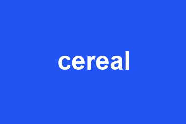 cereal