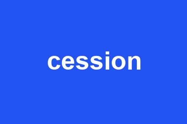 cession