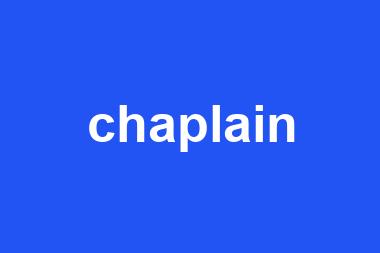 chaplain